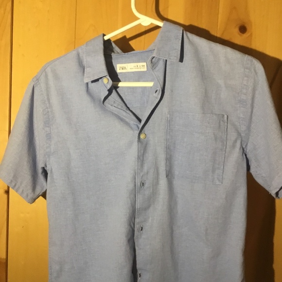 ZARA Linen blend - Boy’s shirt (9) - Picture 1 of 3